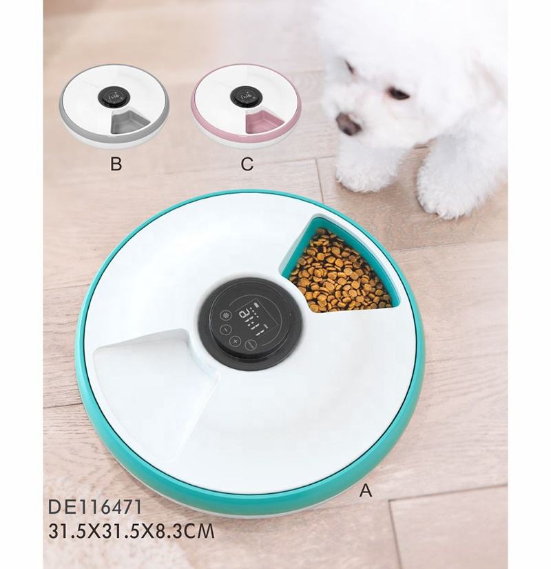 Smart Electronic Auto 6 Mahlzeit Tabletts Katze Hund Schüssel Timed Electric Automatic Pet Feeder