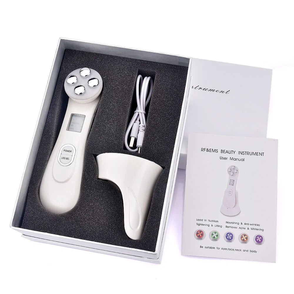 5-in-1 LED Skin Tightening Beauty Device