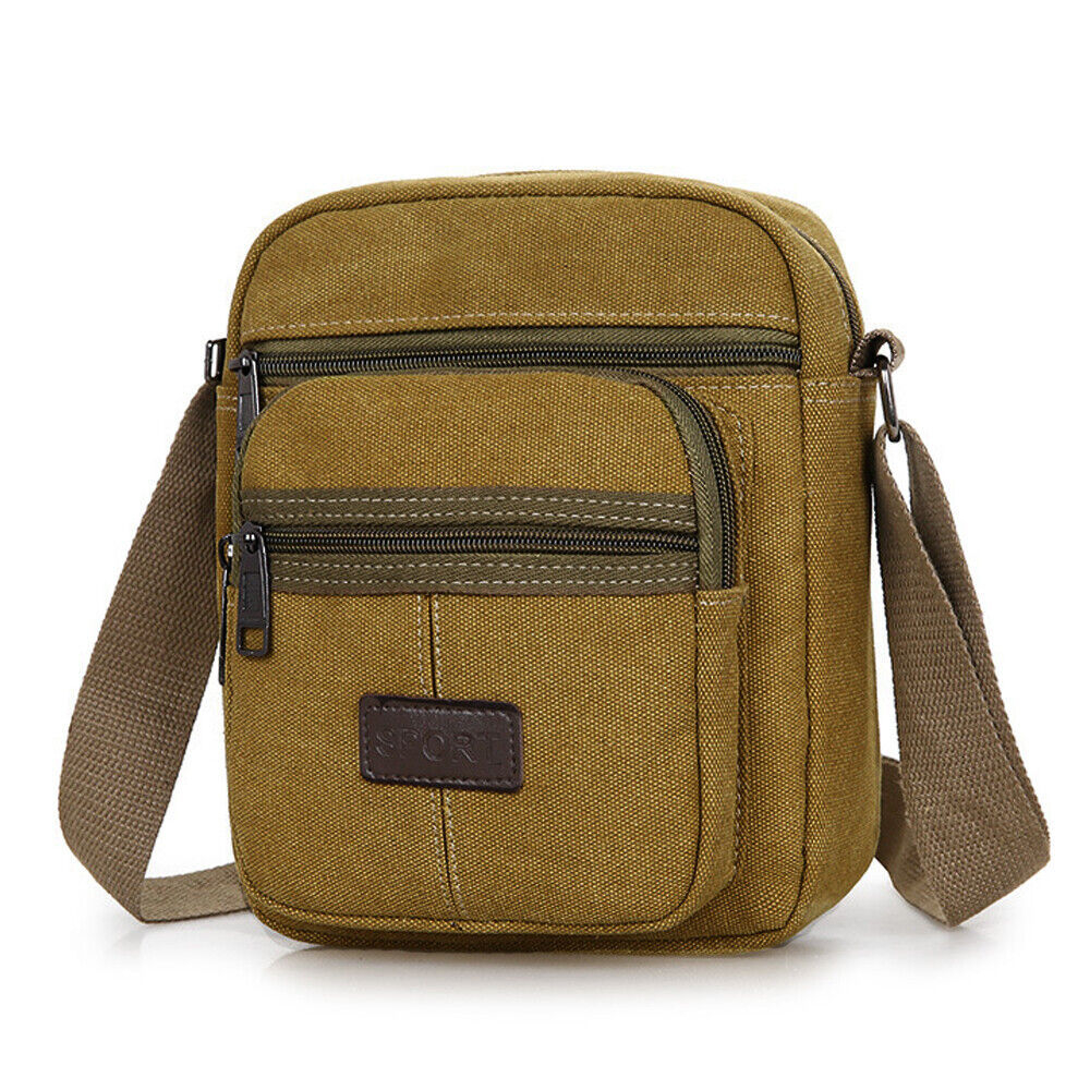 Umhängetasche Canvas Taschen Casual Schultertasche Handtasche Beutel Messenger Unisex