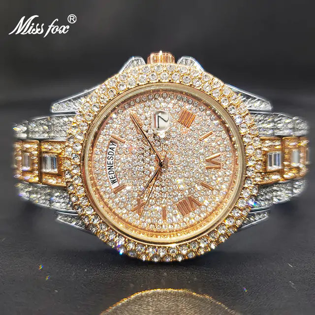 Trendy Diamant Uhr