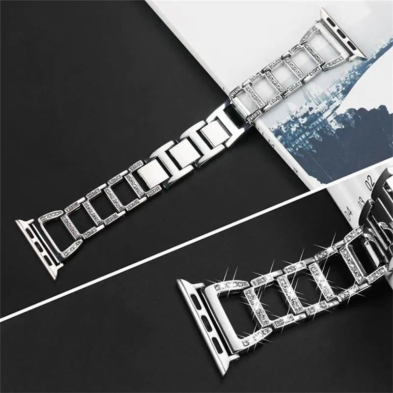 Armbanduhr mit Diamantarmband