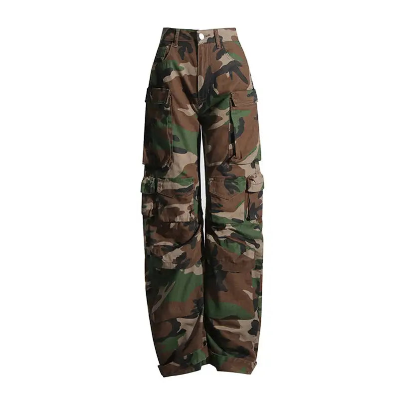 Cargo Camouflage Streetwear Jeans