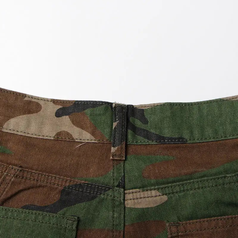 Cargo Camouflage Streetwear Jeans