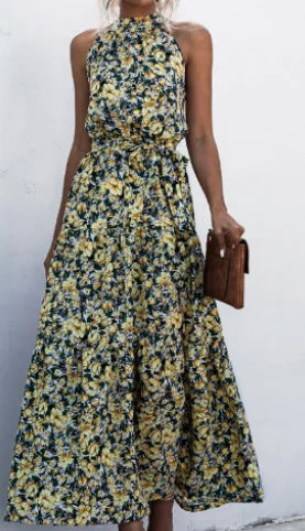 Sleeveless Summer Long Dresses